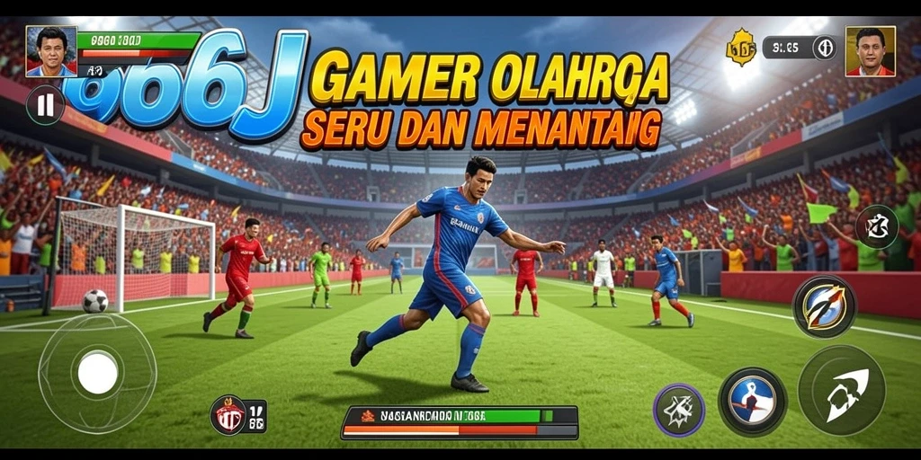 Tampilan gameplay menarik dari 666J yang memacu adrenalin.