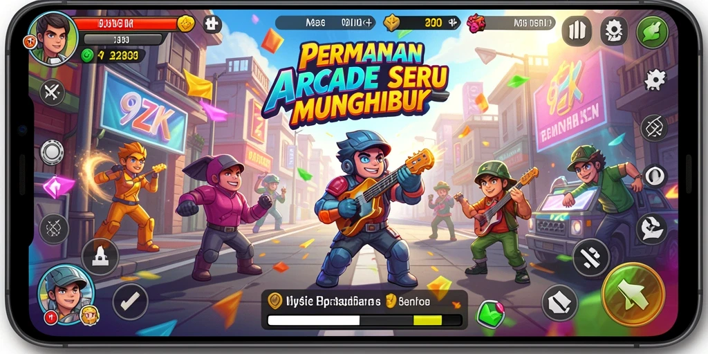 Tampilan menarik dari gameplay seru 9ZK yang memikat.