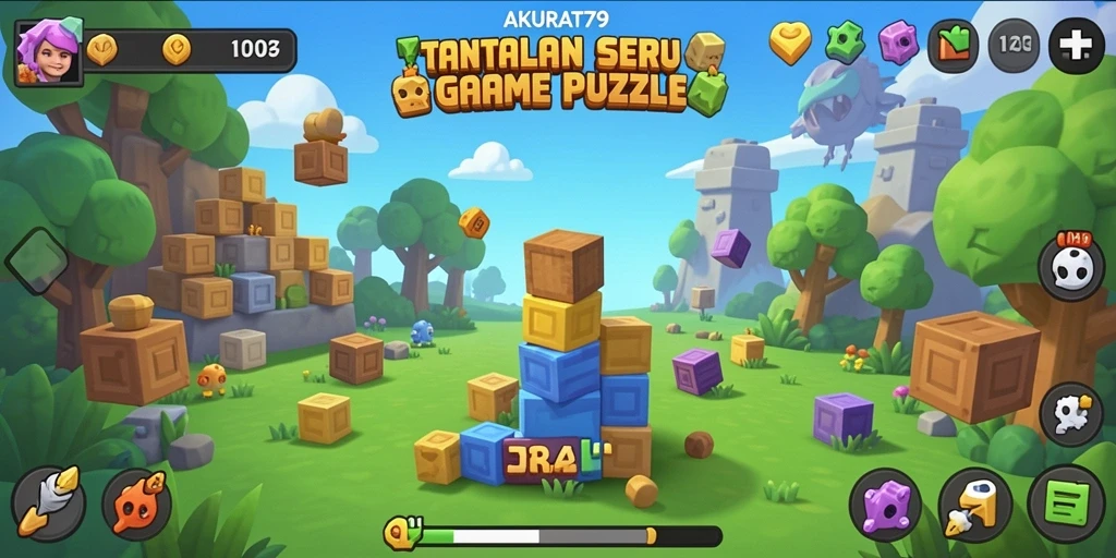 Tampilan gameplay AKURAT79 yang menarik dan menantang.