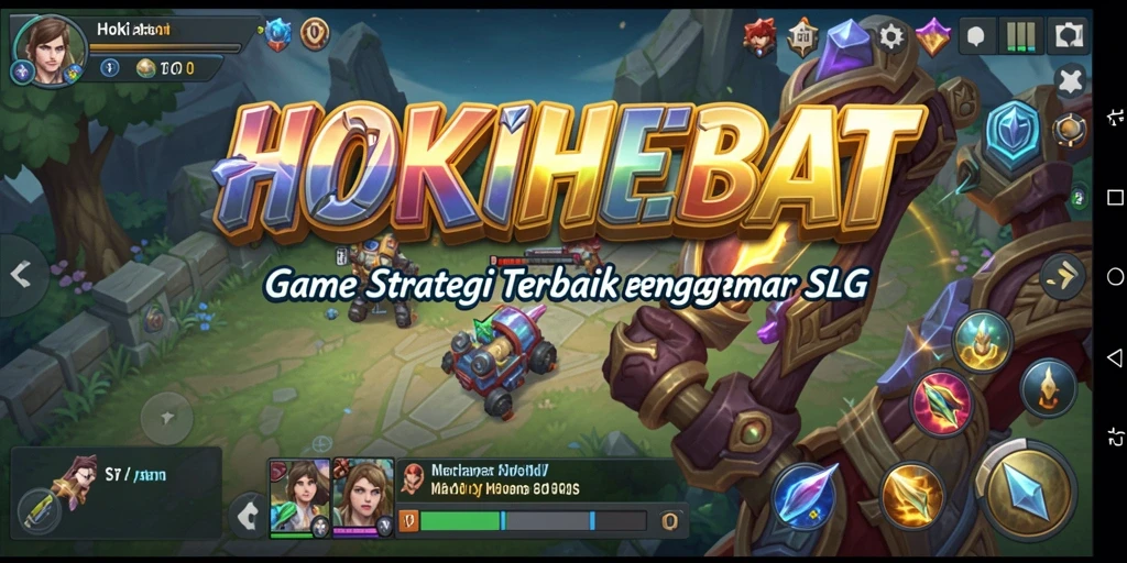 Tampilan gameplay HOKIHEBAT yang menakjubkan dalam genre SLG.