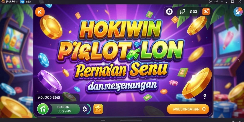 Screenshot HOKIWIN menampilkan gameplay Slot yang menarik.