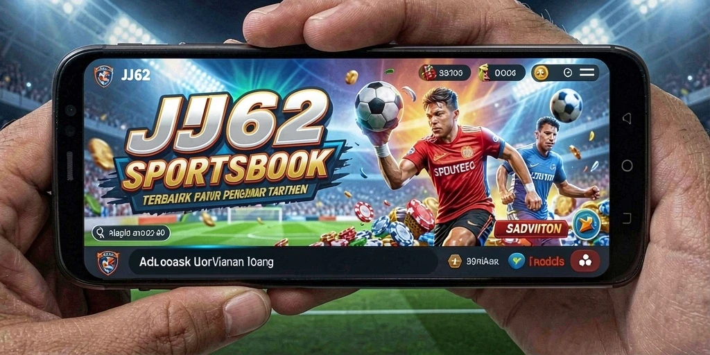 Tampilan gameplay Sportsbook yang menarik di aplikasi JJ62.