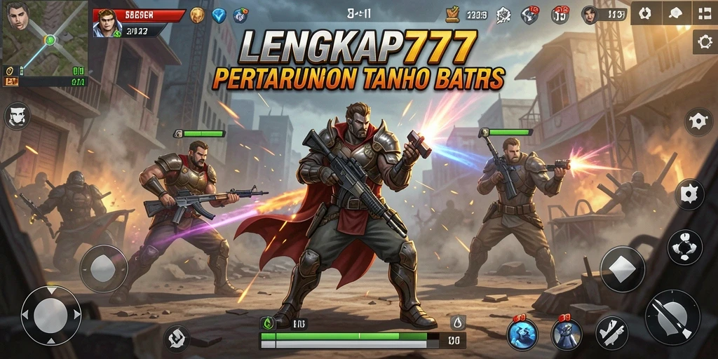 Screenshot gameplay LENGKAP777 menghadirkan pertarungan intens dan seru.