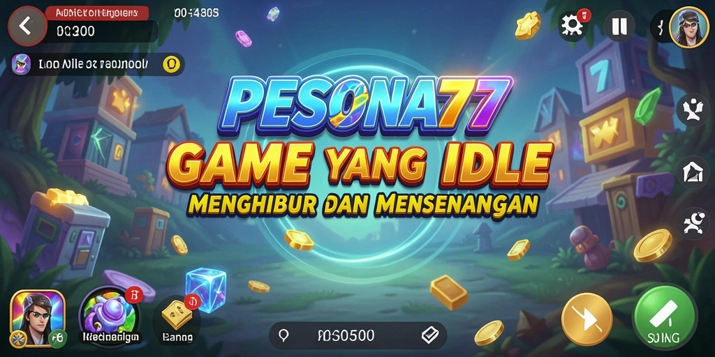Tampilan gameplay PESONA77 yang menarik dan penuh warna.