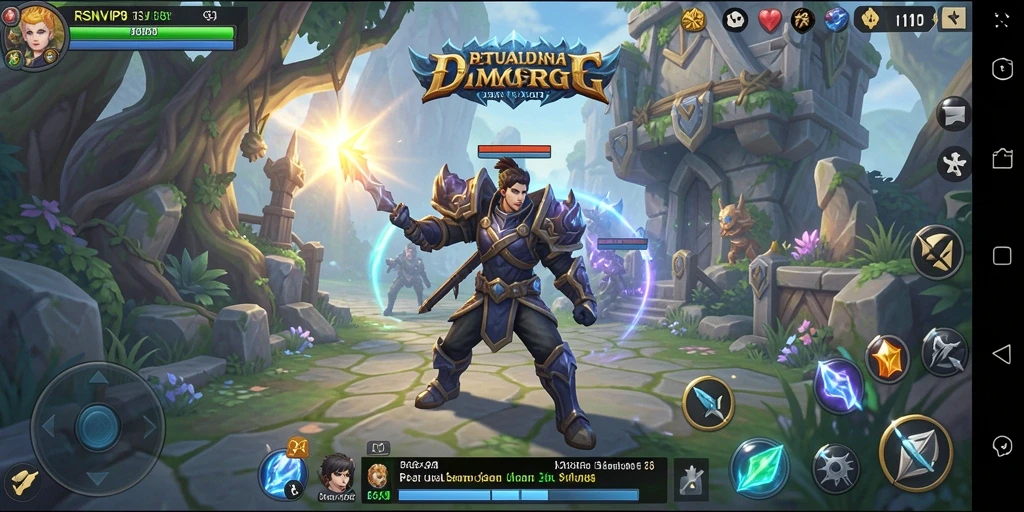 Gameplay RSNVIP8 menampilkan aksi pertarungan yang mendebarkan dan grafis yang memukau.