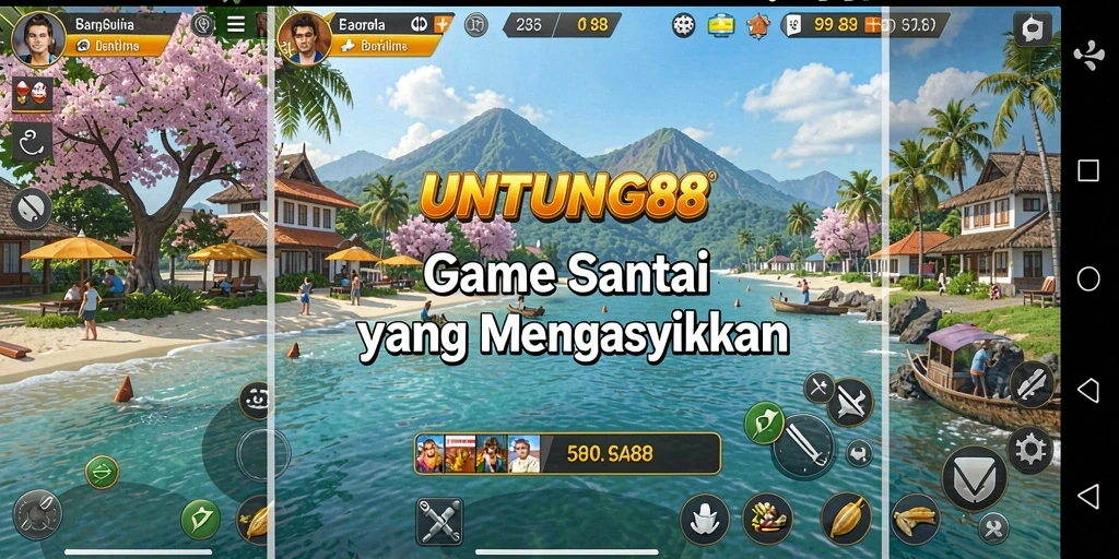 Tangkapan layar utama UNTUNG88 menunjukkan gameplay yang seru dan interaktif.